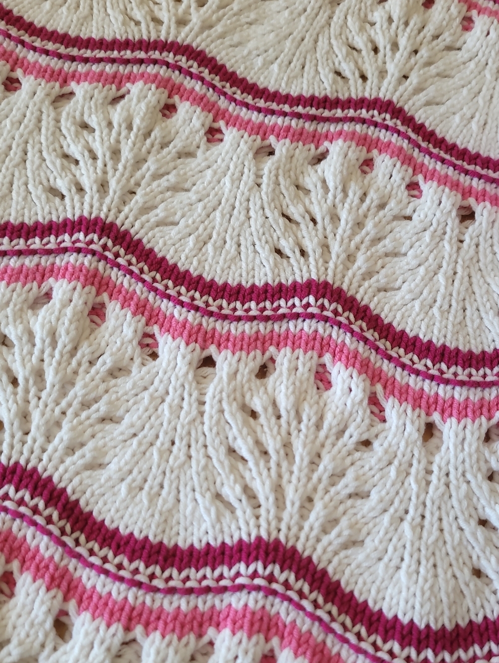 LOFT Cotton Blend Open Stitch V-Neck Sweater - Picture 3 of 10